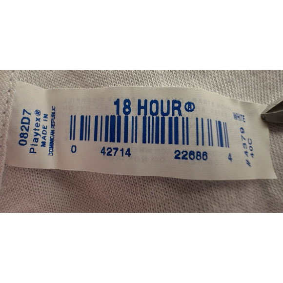 Bra 18 hour shoulder comfort wire free full coverage comfort and support 40c - Picture 4 of 4